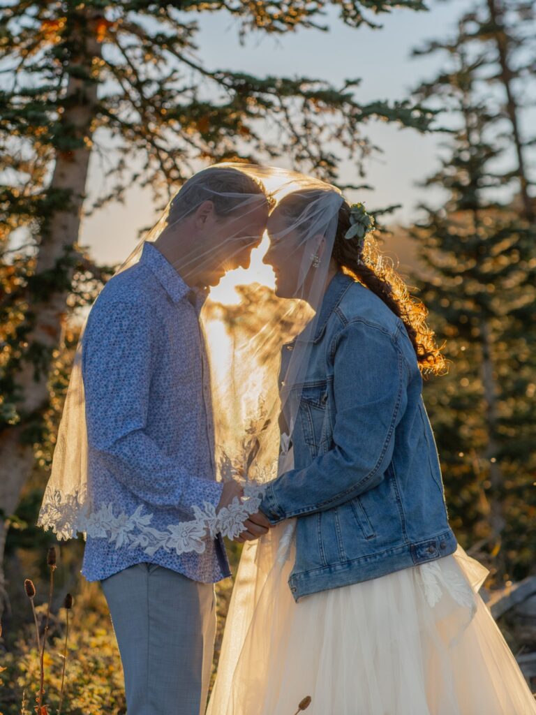 Destination wedding near SF Winery Ruins at Jack London State Historic Park - portrait couple photo by 4Karma Studio