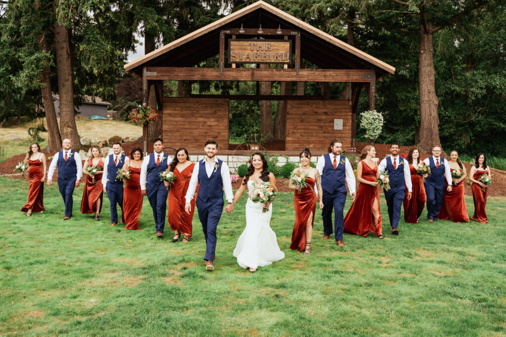 Wedding at a Sonoma winery - Wedding party photo by 4Karma Studio 