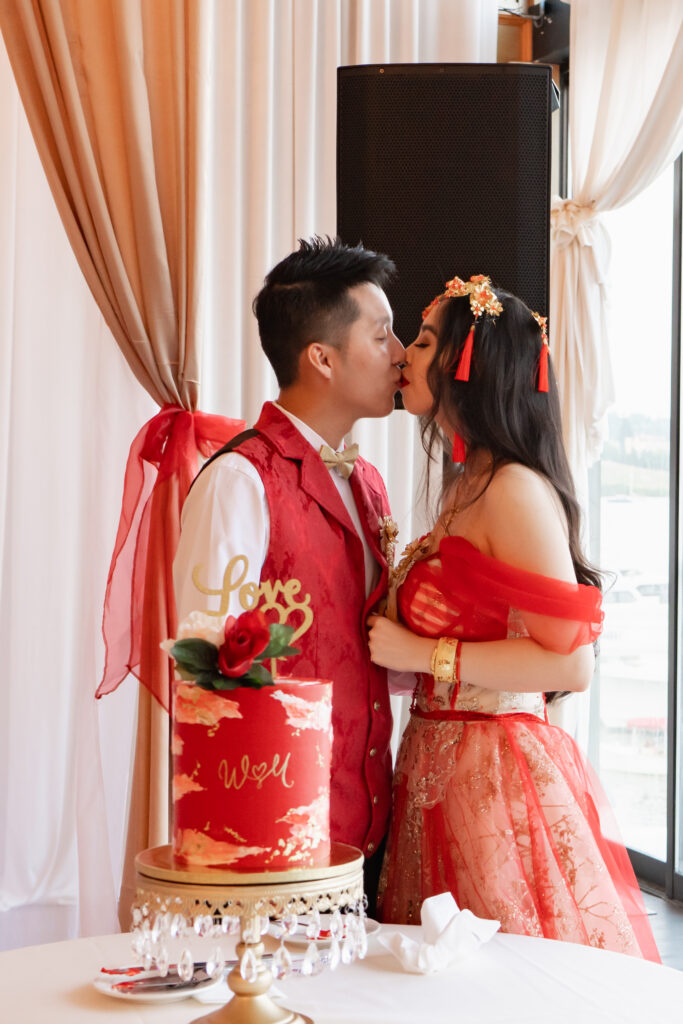 Qipao wedding dress -  third ball gown 